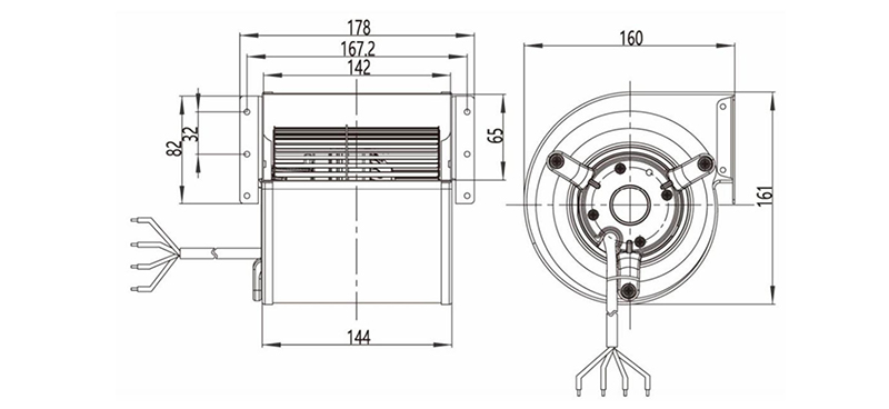 120 centrifugal fan centrifugal blower size from china centrifugal fan factory manufactuers suppliers